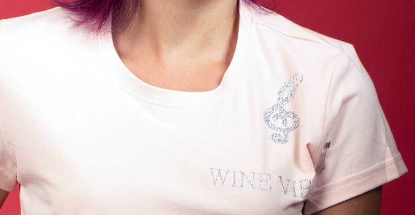 WINE VIBES WINE BABY CROP TOP