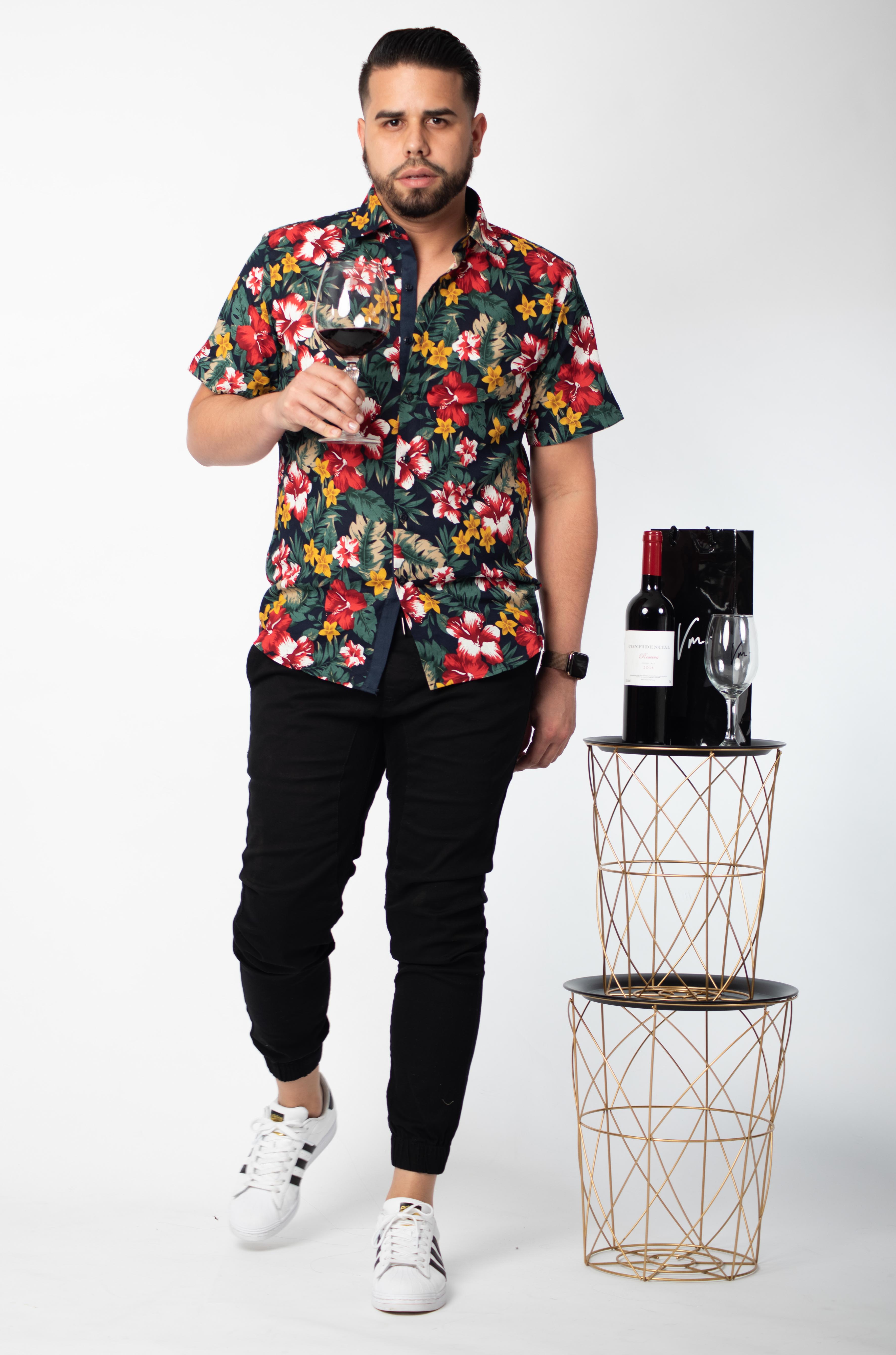 TROPICAL WINE SHIRT