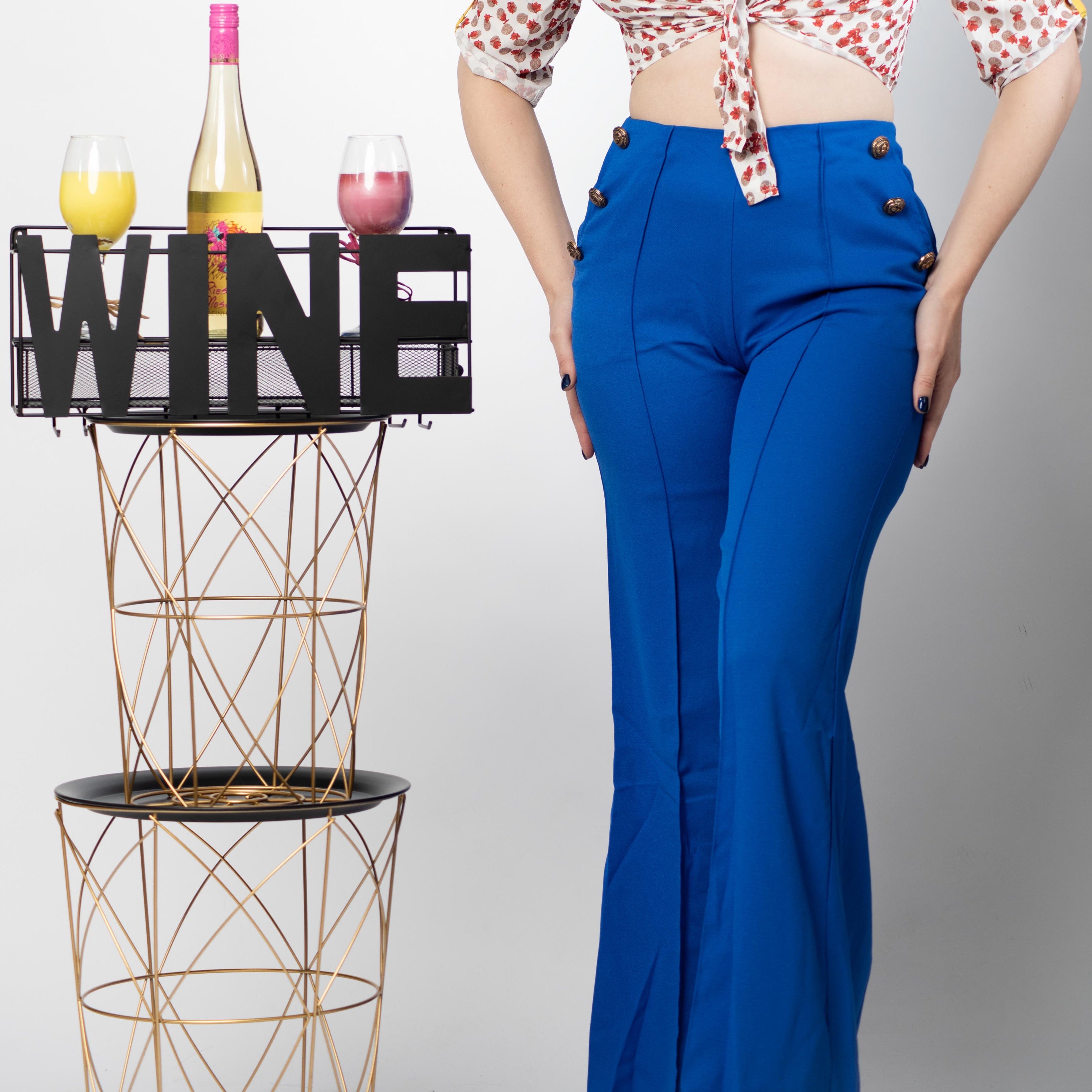 BLUE WINE PANT