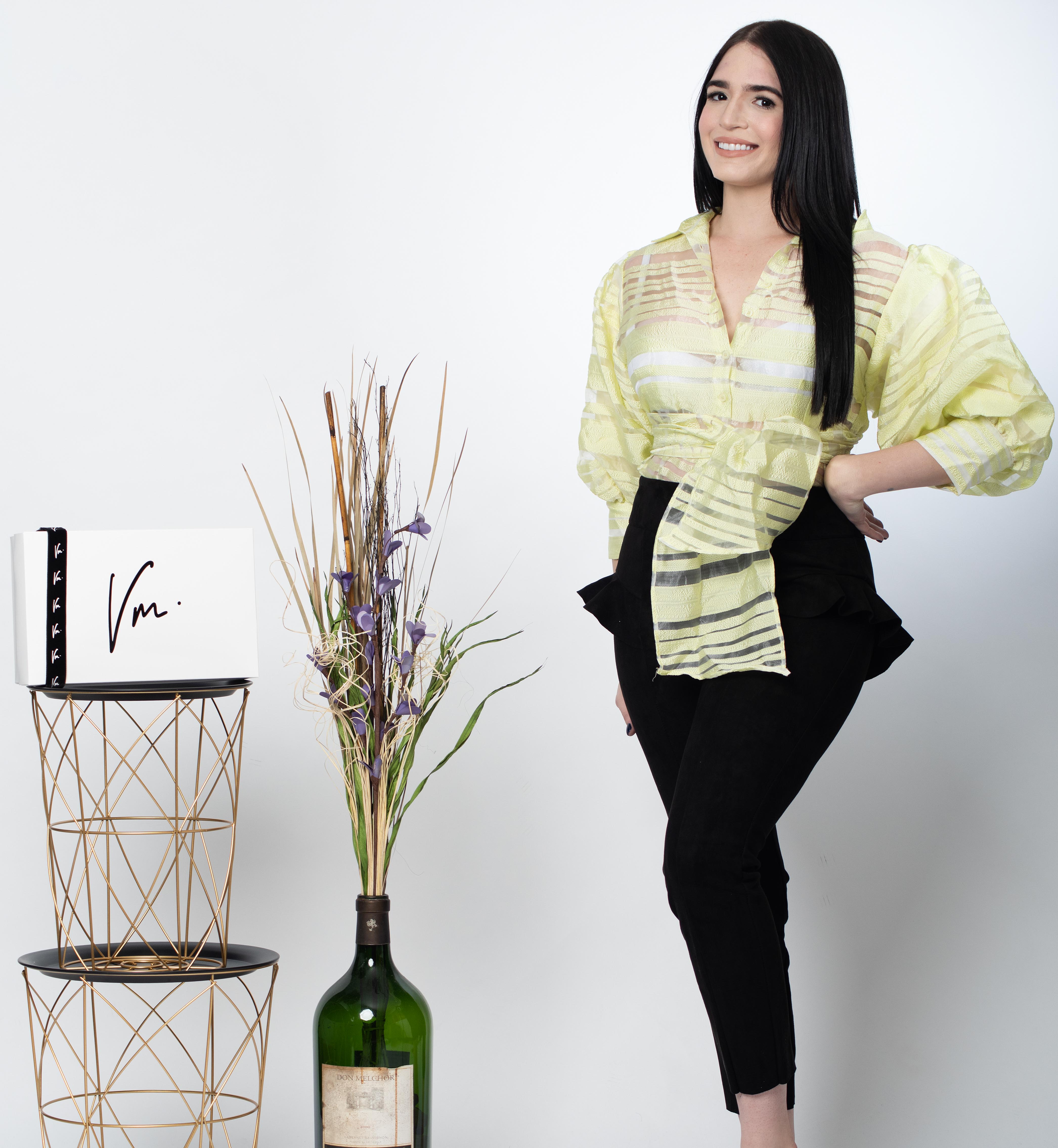 CHARDONNAY GREEN BLOUSE