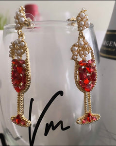 Cabernet Earring