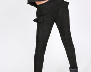 BLACK MERLOT PANT