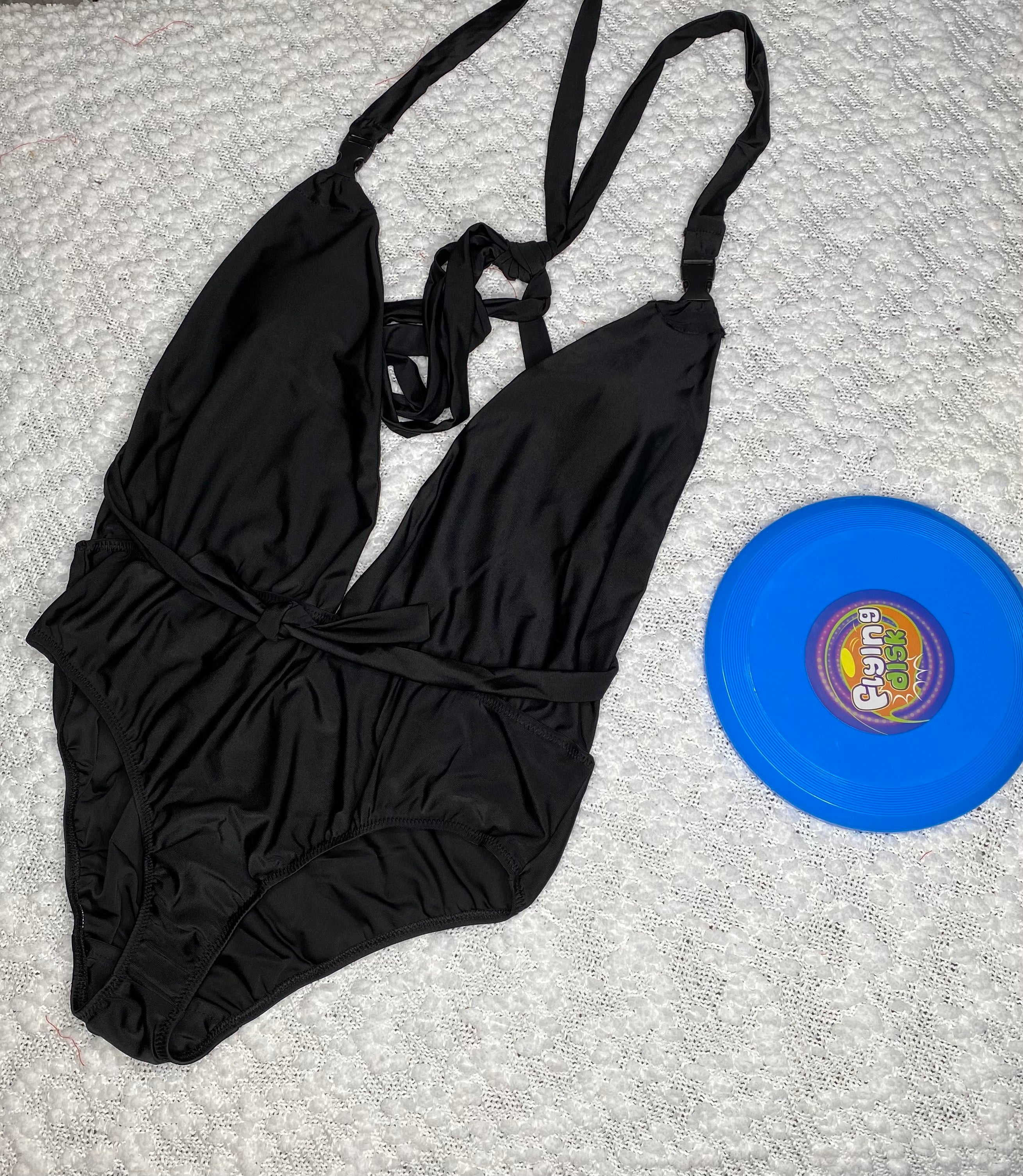 WINE BLACK SWIMSUIT